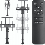 ART UCHWYT TV-WINDA STEROWANY ELEKTRYCZNIE AR-93M MOBILNY 60KG max 80'' VesaMax600x400