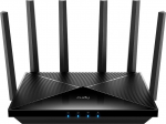 Cudy WR11000 wireless router 2.5 Gigabit Ethernet Tri-band (2.4 GHz / 5 GHz / 6 GHz) Black