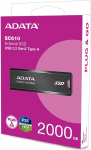 Adata SC610 USB flash drive 2 TB USB Type-A 3.2 Gen 2 (3.1 Gen 2) Black