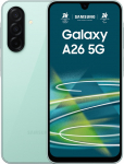 Samsung Galaxy A26 17 cm (6.7") Hybrid Dual SIM Android 15 5G USB Type-C 6 GB 128 GB 5000 mAh Mint colour
