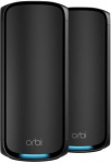 Netgear Router NETGEAR NETGEAR Orbi 970 Series Quad-Band WiFi 7, 2-Pack Quad-band (2.4 GHz / 5 GHz-1 / 5 GHz-2 / 6 GHz) Wi-Fi 6 (802.11ax) Czarny 3 Wewnętrzny