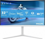 Philips Monitor 31.5 inches 32M2C5501 Curved VA 180Hz HDMIx2 DP HAS Ambiglow