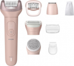 Philips Epilator Series 9000 BRE719/00 Cordless Wet and Dry Epilator Pink
