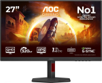 AOC G4 Q27G4SRU computer monitor 68.6 cm (27") 2560 x 1440 pixels Quad HD LED Black, Red