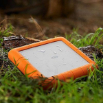 Lacie Dysk zewnętrzny HDD LaCie Rugged Raid 8TB Srebrno-pomarańczowy (STHT8000800)