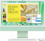 Apple iMac 24 inch: M4 10/10, 16GB, 512GB SSD - Green