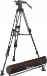 Manfrotto Statyw Manfrotto Zestaw 645 Alu Fast Twin + głowica 608 środ rozp
