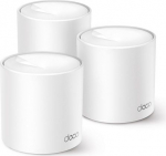 Tp-Link Wi-Fi Router Deco X1500 AC1900 (3pcs), 1500Mbps, LAN/WAN, 802.11ac, Wi-Fi 6, White EU