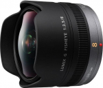 Panasonic Obiektyw Panasonic Lumix G 4/3 8 mm F/3.5
