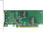 Delock Kontroler Delock PCIe 4.0 x16 - 2x SFF-8654 (90077)
