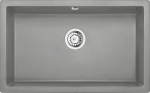Deante Zlewozmywak Deante KOMORA PODBLAT CORDA SZARY METALIK GRAN 800X500X210 3,5''+SPACE SAVER