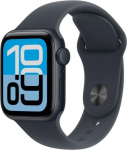 Apple Watch SE 3 (2025) GPS 40mm Mindnight Alu Case, Midnight Sport Band S/M EU MEH94