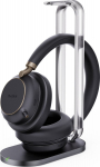 Yealink BH76 Plus + Charging Stand Teams USB-C/A Zestaw słuchawkowy Bezprzewodowy Opaska na głowę Połączenia/muzyka USB Type-C / USB Type-A Bluetooth Podstawka do ładowania Czarny
