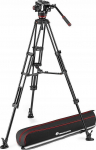 Manfrotto Statyw Manfrotto Zestaw Twin Alu + głowica 504X - środ rozp