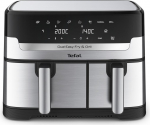 Tefal Dual Easy Fry & Grill EY905D Double 8.3 L Stand-alone 2700 W Hot air fryer Stainless steel