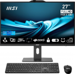 MSI Pro AP272P Intel&reg; Core&trade; i5 68.6 cm (27") 1920 x 1080 pixels All-in-One PC 16 GB DDR4-SDRAM 512 GB SSD Windows 11 Pro Wi-Fi 6 (802.11ax) Black
