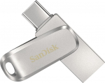 Sandisk Ultra Dual Drive Luxe USB flash drive 1000 GB USB Type-A / USB Type-C 3.2 Gen 1 (3.1 Gen 1) Stainless steel