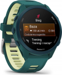 Garmin Zegarek sportowy Garmin Forerunner 170 Music Teal Green with Teal Green/Citron Band 753759368333 (010-03920-12)