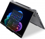 Lenovo Laptop Lenovo ThinkPad X1 2-in-1 Gen 11 Aura Edition Copilot+ PC Intel Core Ultra 5 325 Hybryda (2w1) 35,6 cm (14'') Ekran dotykowy WUXGA 32 GB LPDDR5x-SDRAM 512 GB SSD Wi-Fi 7 (802.11be) Windows 11 Pro Skandynawia Szary (21V9001Y