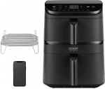 Cosori CAF-DC121-ADER Double 10.8 L Stand-alone Hot air fryer Black