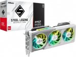 Asrock Graphics card Radeon RX 9070 XT Steel Legend 16GB