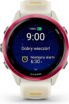 Garmin Zegarek sportowy Garmin Garmin Forerunner&reg; 570 - 42mm, Raspberry Aluminium with Translucent Bone/Mango Band