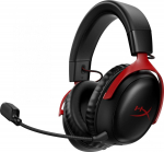 Hyperx Słuchawki HyperX Cloud III Wireless Czerwone (77Z46AA)