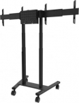 Neomounts ADM-875BL2 dual screen adapter for FL55-875BL1 and WL55-875BL1 - Black 42-65cali 100x100-800x400