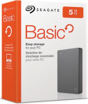 Seagate Basic external hard drive 5 TB 2.5" 3.2 Gen 1 (3.1 Gen 1) Silver