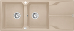 Deante Zlewozmywak Deante .ANDANTE PIASKOWY GRANIT 2K Z/O 1160x500x210, 3,5''+SPACE SAVER