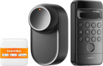 Switchbot Ultra 3-in-1 smart lock with Hub Mini Matter control panel and Vision keypad