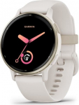 Garmin Vivoactive 5 3.05 cm (1.2") AMOLED 42 mm Digital 390 x 390 pixels Touchscreen White Wi-Fi GPS (satellite)