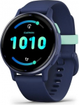 Garmin Vivoactive 5 3.05 cm (1.2") AMOLED 42 mm Digital 390 x 390 pixels Touchscreen Blue Wi-Fi GPS (satellite)