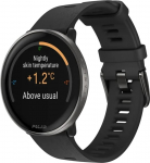 Polar Ignite 3 Titanium czarny silikonowy S/L