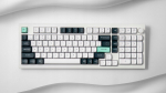 Keychron Q5 HE QMK Wireless Custom Keyboard Fully Assembled Knob / Shell White / Gateron Double-Rail Magnetic Nebula Switch
