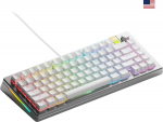 Glorious Klawiatura Glorious Gaming GMMK 3 PRO HE 75% Prebuilt klawiatura USB QWERTY US English Srebrny