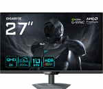 Gigabyte G27Q20 27&rdquo; QHD Gaming Monitor - 2560 x 1440, 200Hz, 0.5ms, 350 cd/m&sup2;, G-Sync Compatible, FreeSync Premium, HDR10, HDMI 2.0, Displayport 1.4