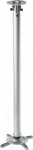 Techly Arm for projector 110-190cm ceiling, 15kg, silver