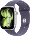 Apple Smartwatch Apple Watch 11 GPS + Cellular 42mm Silver Alu Sport Band M/L Fioletowy  (MF8J4ZR/A)