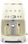 Smeg 50's Style Drip Filter Coffee Machine DCF02CREU Cream
