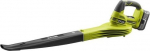 Ryobi RBL1820S-40F cordless leaf blower 245 km/h Black, Green