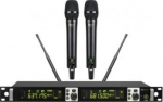 Avtek Wireless set with two handheld microphones WM 2H SET