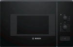 Bosch Serie 4 BFL520MB0 microwave Black Solo microwave Built-in 20 L 800 W