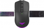 Preyon Klawiatura PREYON Klawiatura PREYON SILENT CLAW Brown + Mysz PREYON Owl Wireless + Podkładka PREYON Falcon Speed XL