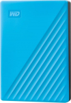 WD Dysk zewnętrzny HDD WD My Passport 4TB Niebieski (WDBPKJ0040BBL-WESN)
