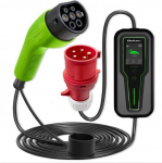 Qoltec Mobile EV charger 2in1 Type2 11kW CEE 5 PIN