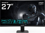 Gigabyte GS27FC2 27" FHD Curved Gaming Monitor - 1920 x 1080, 240Hz, 1, 350 cd/m&sup2;, HDR Ready, HDMI 2.0, Displayport 1.4