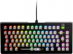 Glorious GMMK 3 Pro 100 % Custom Gaming-Tastatur - Pre-Built, ANSI (US), Fox Switches, schwarz