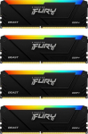 Kingston Fury Pamięć Kingston Fury Beast RGB, DDR4, 64 GB, 3200MHz, CL16 (KF432C16BB12AK4/64)