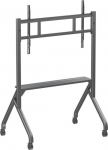 Techly Stojak mobilny Techly TV 55-86'' do 80kg regulowany p&oacute;łka AV